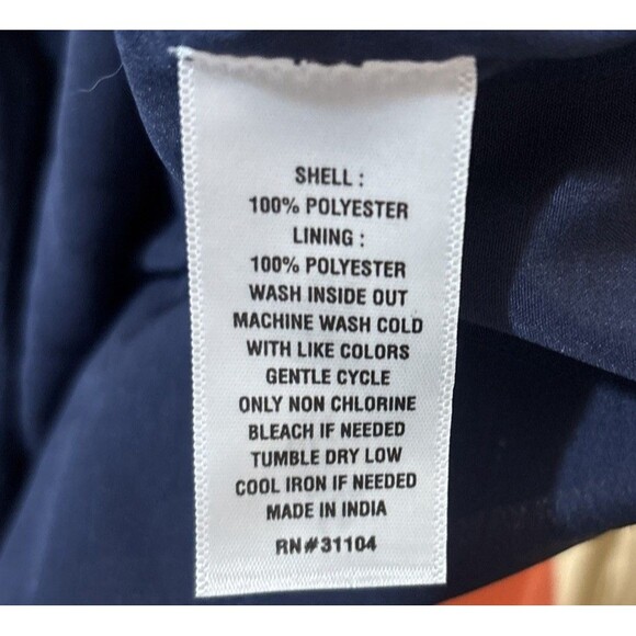 Crown And Ivy Navy Blue New 3/4 Sleeve 3X - Picture 5 of 5